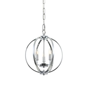 Candi S lampa wisząca 3-punktowa chrom