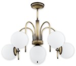 Ape lampa wisząca 6-punktowa patyna O2856 W6 PAT