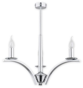 Kapra żyrandol 3-punktowy chrom O2863 W3 CH