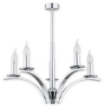 Kapra żyrandol 5-punktowy chrom O2865 W5 CH