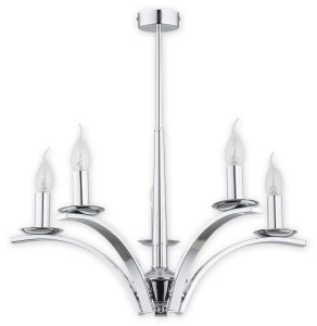 Kapra żyrandol 5-punktowy chrom O2865 W5 CH
