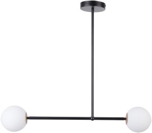 Gama lampa wisząca 2-punktowa czarna 33192