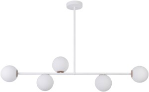 Gama lampa wisząca 5-punktowa biała 33187