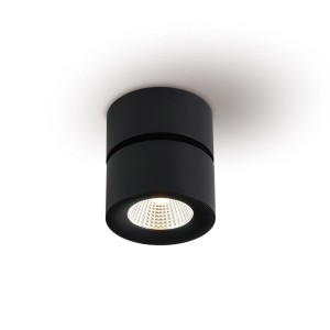 Mone Nero LED lampa sufitowa 1-punktowa