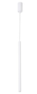 Sopel Prosty lampa wisząca 1-punktowa biała 33150