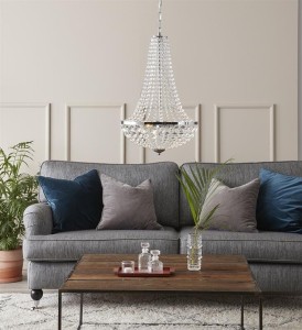 Granso lampa wisząca 2-punktowa chrom 104890