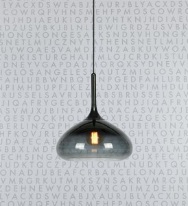 Cooper lampa wisząca 1-punktowa czarna 106394