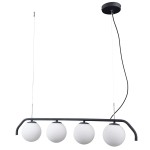Carimi lampa wisząca 4-punktowa czarna PND-3300-4-BK
