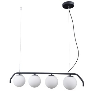 Carimi lampa wisząca 4-punktowa czarna PND-3300-4-BK