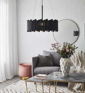 Level lampa wisząca 3-punktowa czarna 107925