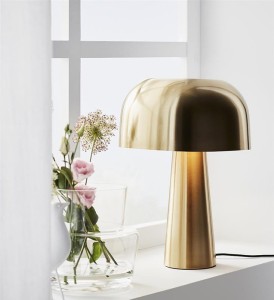 Blanca lampka stołowa 1-punktowa patyna 107935