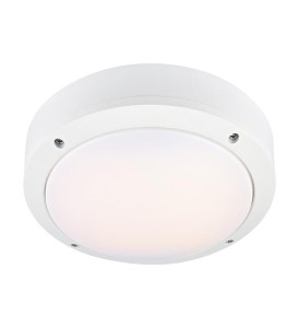 Luna LED plafon elewacyjny 1-punktowy biały 106536