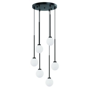 Ota VI lampa wisząca 6-punktowa
