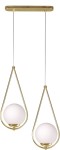 Neve Gold lampa wisząca 2-punktowa K-4776