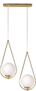 Neve Gold lampa wisząca 2-punktowa K-4776