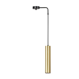 Goldi lampa wisząca 1-punktowa czarna 457/1