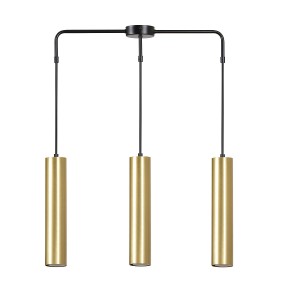 Goldi lampa wisząca 3-punktowa czarna 457/3