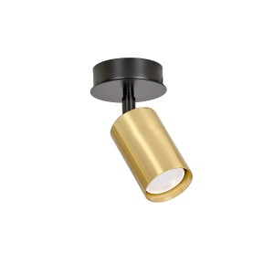 Zen lampa sufitowa (spot) 1-punktowa czarna 622/1