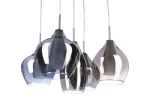 Amber Milano lampa wisząca 5-punktowa chrom AZ0722