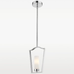 Dublin lampa wisząca 1-punktowa chrom P01216CH