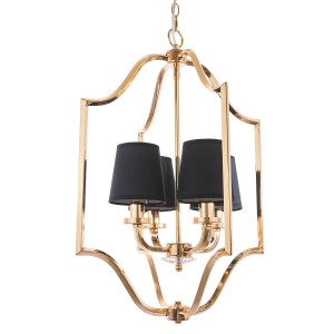 New York lampa wisząca 4-punktowa złota P04667AU