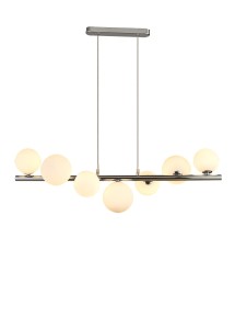 Sybilla lampa wisząca 7-punktowa chrom AZ2102