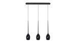 Izza lampa wisząca 3-punktowa czarna AZ231