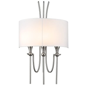 Las Vegas kinkiet 3-punktowy nikiel W03711NI