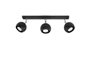 Oculare lampa sufitowa (spot) 3-punktowa czarna SL.0445