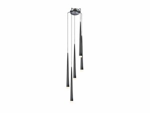 Stylo lampa wisząca 5-punktowa czarna AZ0119