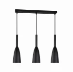Solin lampa wisząca 3-punktowa czarna LP-181/3L BK