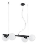 Osso lampa wisząca 4-punktowa czarna O2914 W4 CZA