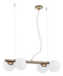 Osso lampa wisząca 4-punktowa patyna O2914 W4 PAT