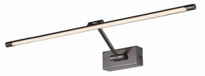 Davinci 90 LED kinkiet obrazowy 1-punktowy czarny chrom AZ2663