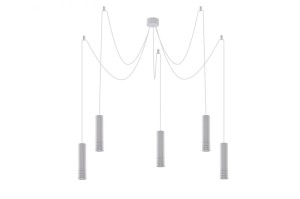 Locus L lampa wisząca 5-punktowa biała AZ3406