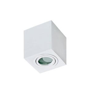 Brant square IP44 lampa sufitowa 1-punktowa biała AZ2822
