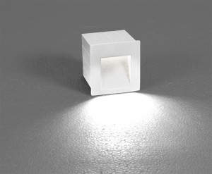 Step LED kinkiet podtynkowy 1-punktowy biały 6908
