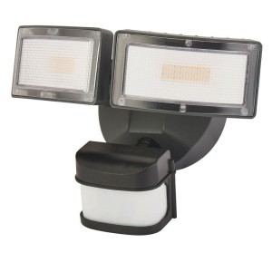 Duo LED kinkiet elewacyjny ścienny z czujnikiem ruchu 6556-PIR