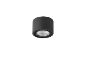 Eco Alix New 230V lampa sufitowa 1-punktowa czarna AZ3493