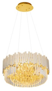 Trend lampa wisząca 8-punktowa złota P0368