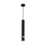 Joker lampa wisząca 1-punktowa czarna/złota MLP6079