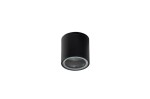 Lampa sufitowa elewacyjna Joe Tube, 1-punktowa, w kolorze czarnym. Okrągły kształt z matowym wykończeniem. Widoczna szklana soczewka na dole, montowana na suficie. Prosty, nowoczesny design, idealna do oświetlenia wnętrz lub elewacji.