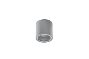 Joe Tube lampa sufitowa elewacyjna 1-punktowa jasnoszara AZ3316