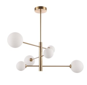 Dorado lampa wisząca 6-punktowa złota LP-002/6P