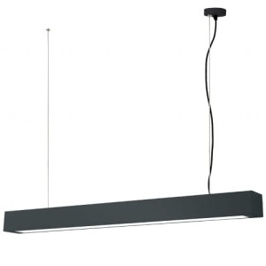 Ibros lampa wisząca LED L93/24W/CCT czarna