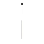 Laser 75 lampa wisząca 1xG9 czarna 8433