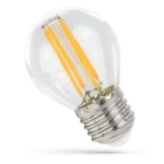 Żarówka LED kulka clear E27/5,5W/2700K ciepła biała