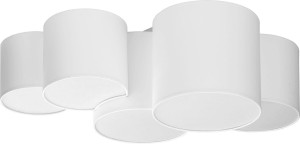 Mona White plafon 5-punktowy 3443