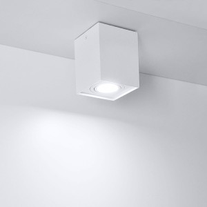 Hadar lampa sufitowa kierunkowa 1xGU10 biała