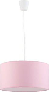 Rondo Kids lampa wisząca 1-punktowa różowa 3231